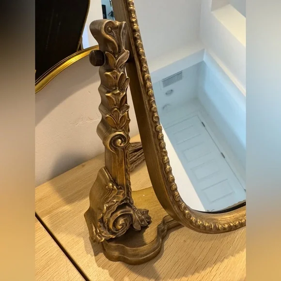 NWOT Anthropologie The Gleaming Primrose Vanity Mirror - Picture 5 of 8